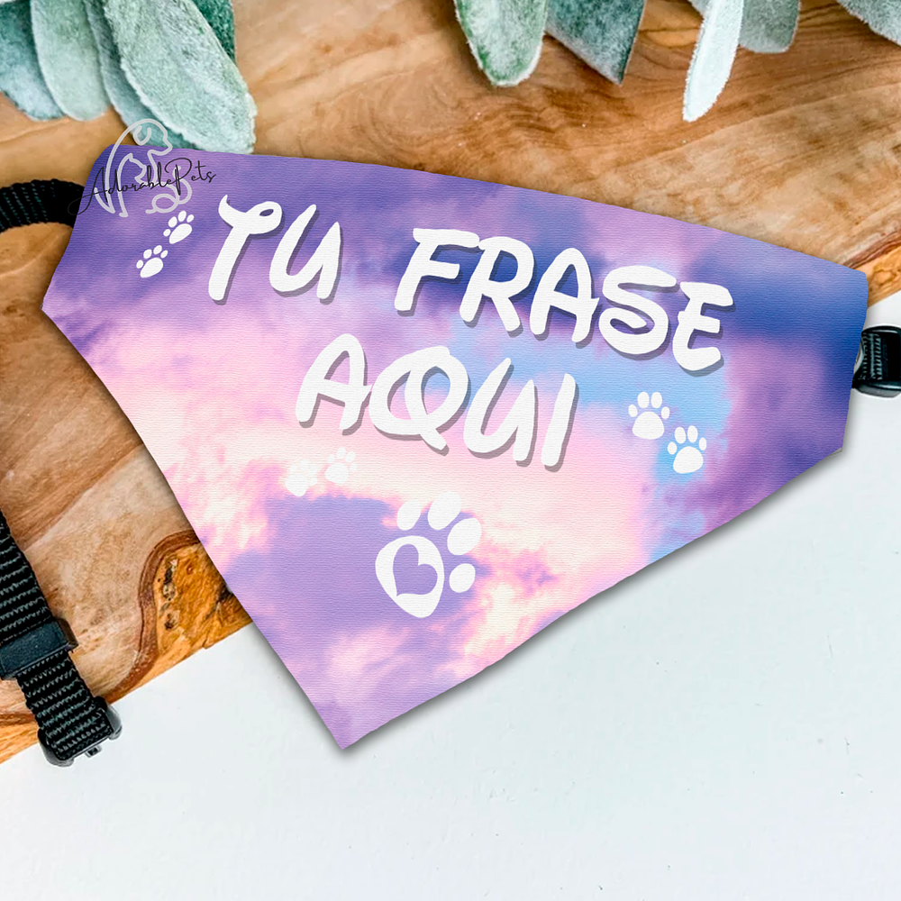 Bandana con Frases Mágicas | Mascotas