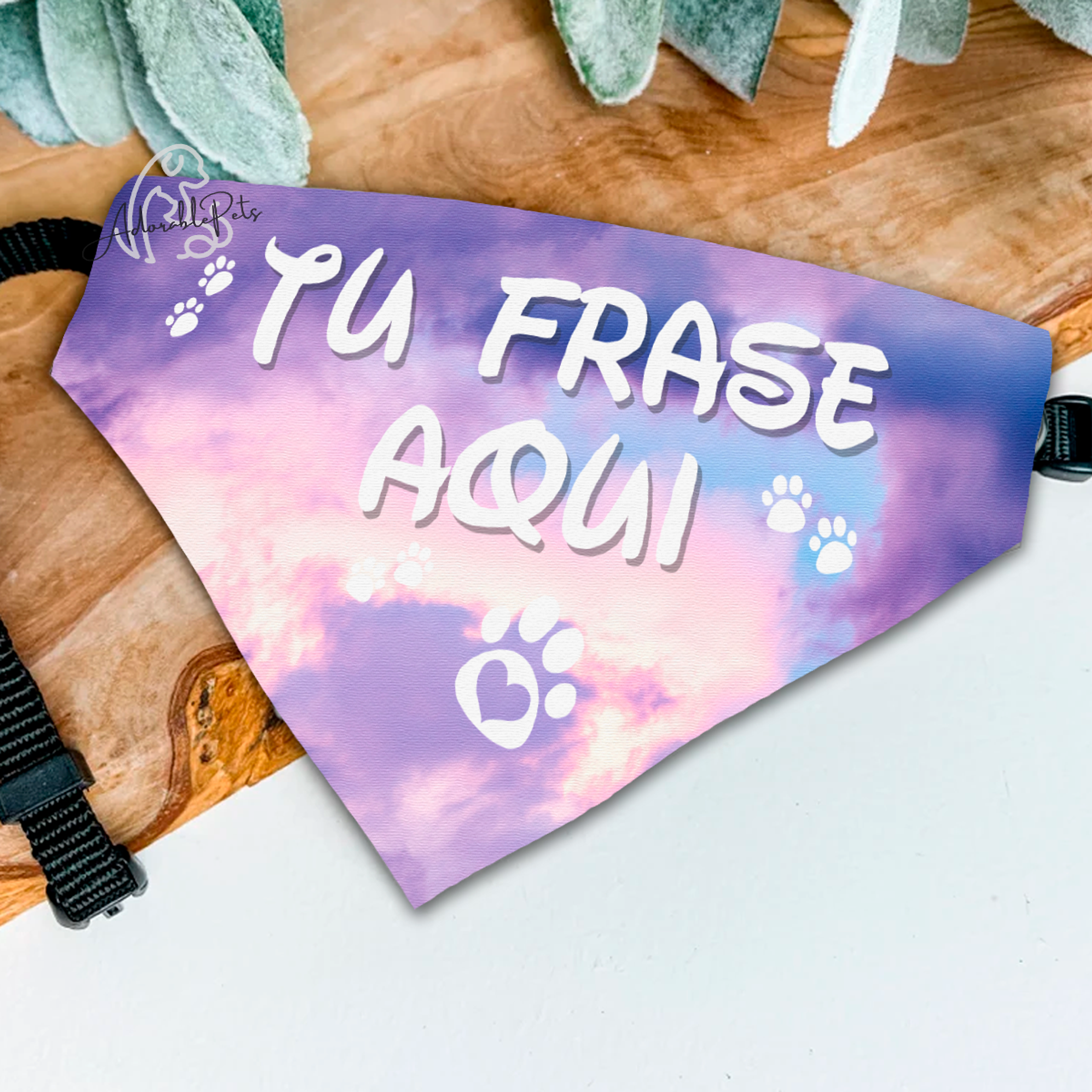 Bandana con Frases Mágicas Personalizada | Mascotas 10