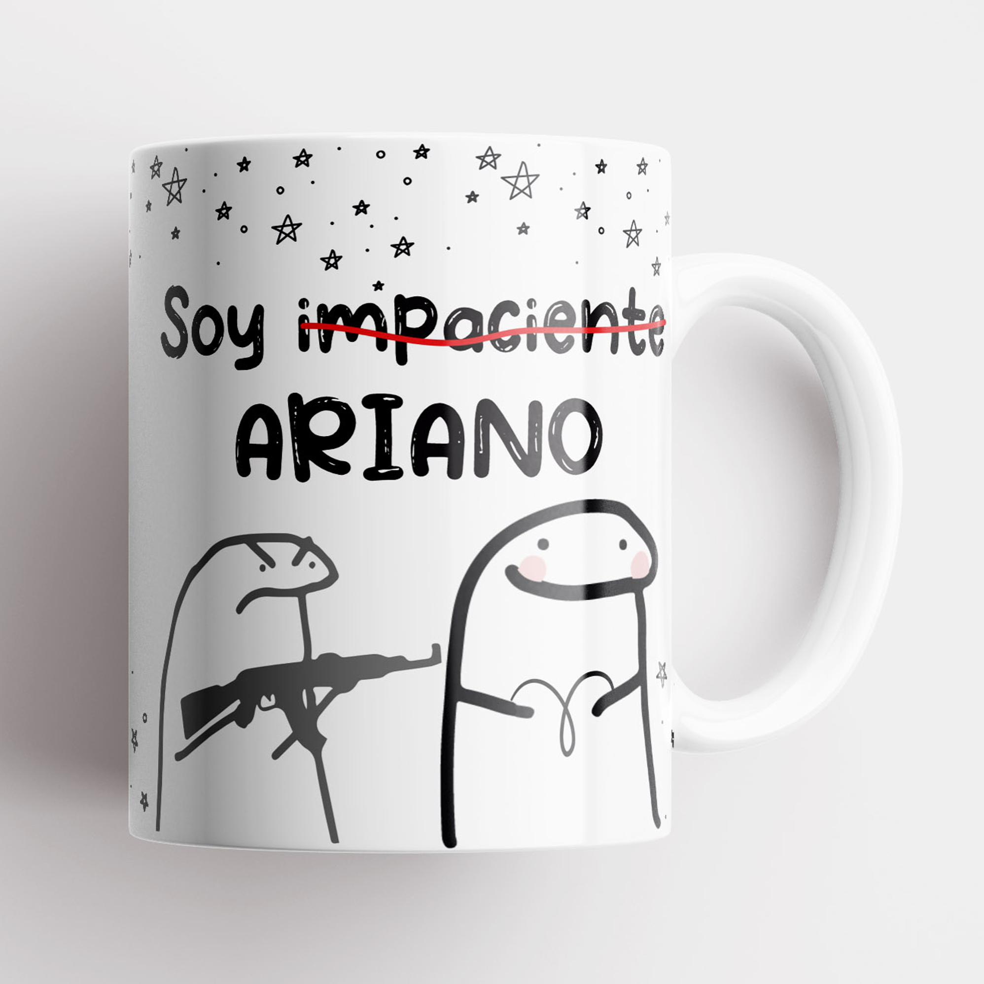 Taza Meme Flork Aries | Zodiaco 2