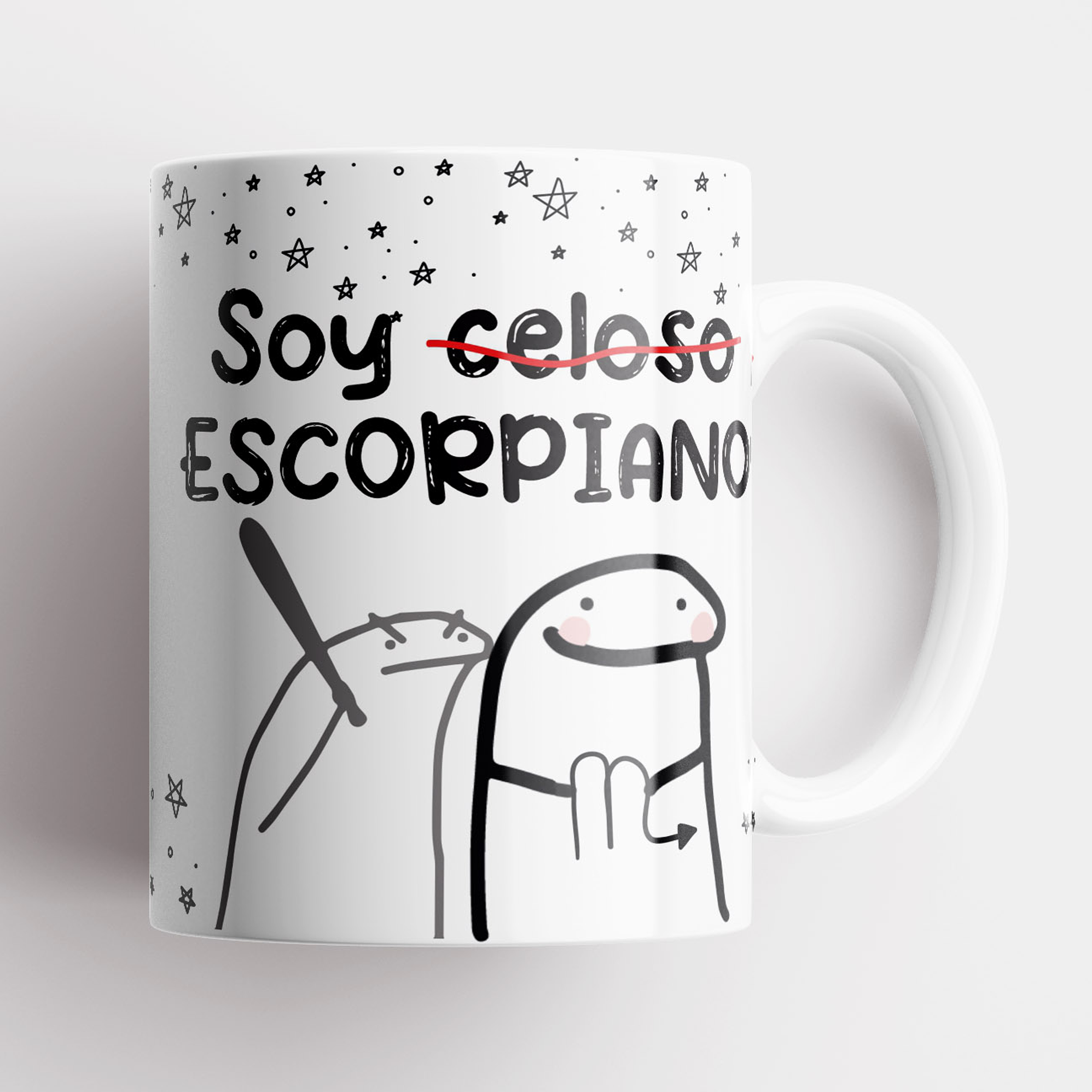 Taza Meme Flork Escorpio | Zodiaco 2