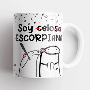 Taza Meme Flork Escorpio | Zodiaco