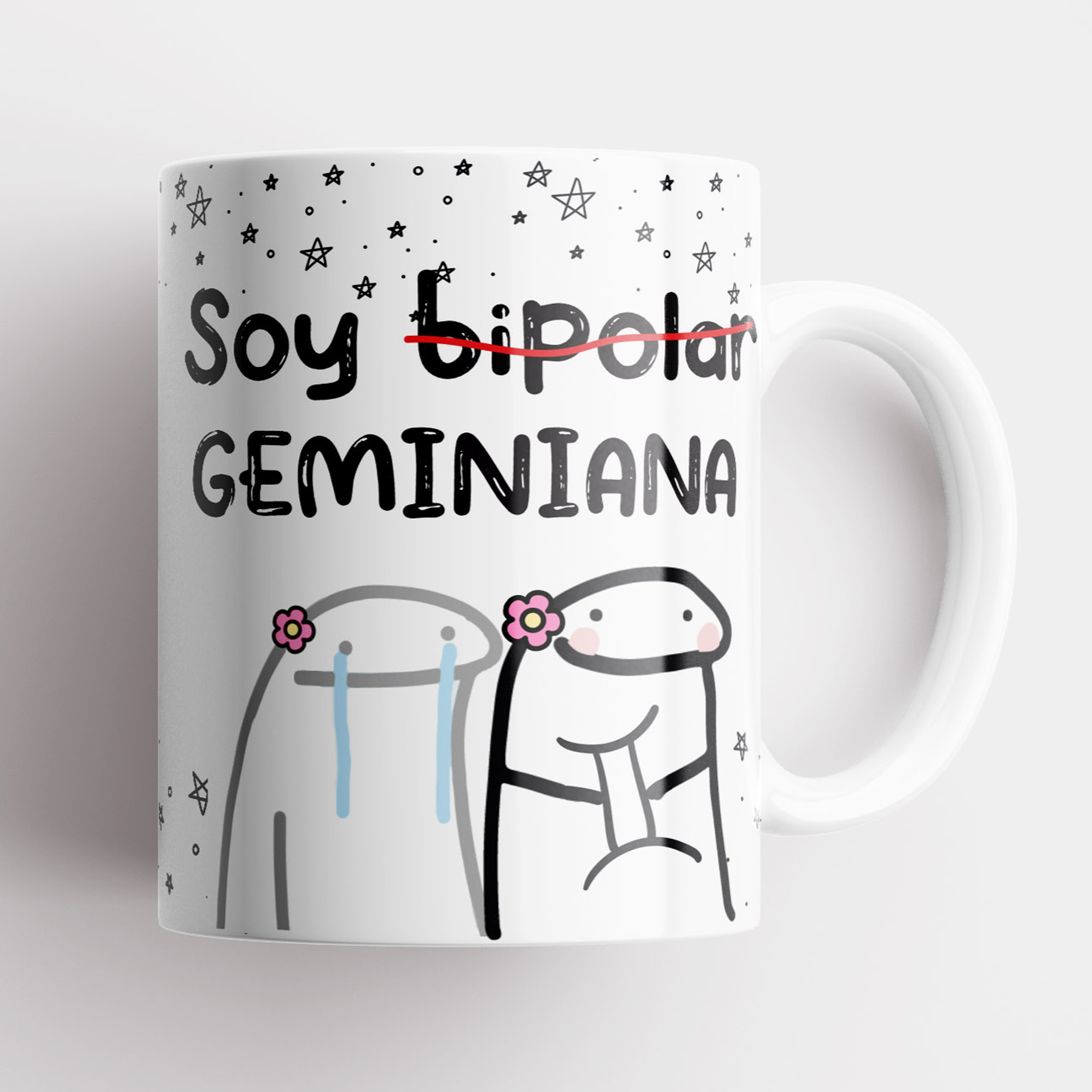 Taza Meme Flork Geminis | Zodiaco 1