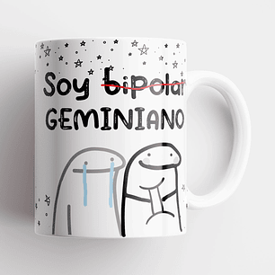 Taza Meme Flork Geminis | Zodiaco