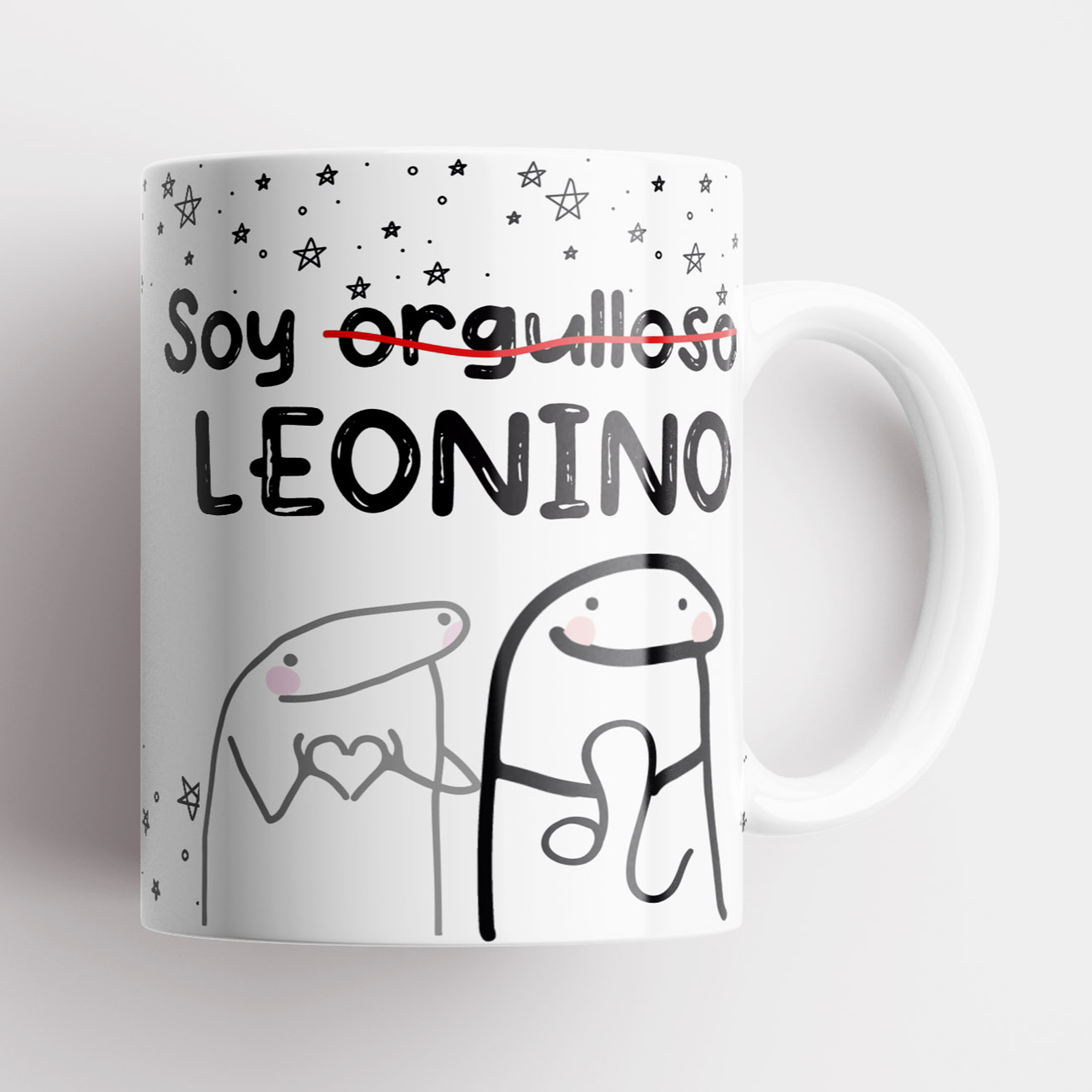 Taza Meme Flork Leo | Zodiaco 1