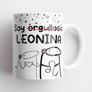 Taza Meme Flork Leo | Zodiaco