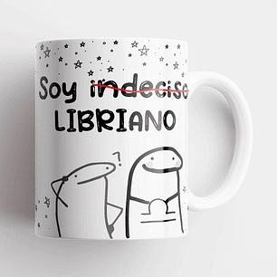 Taza Meme Flork Libra | Zodiaco