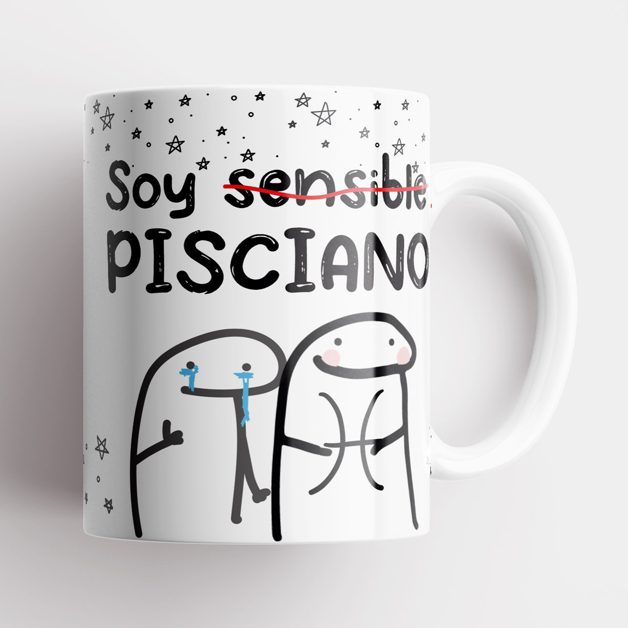 Taza Meme Flork Piscis | Zodiaco 1