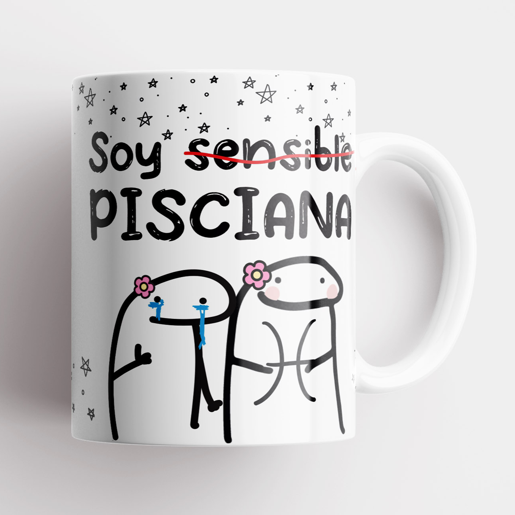 Taza Meme Flork Piscis | Zodiaco 2