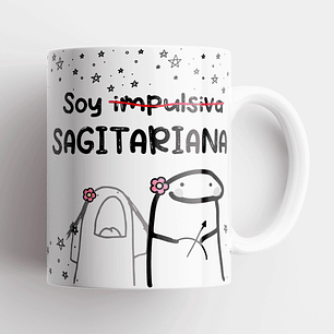 Taza Meme Flork Sagitario | Zodiaco