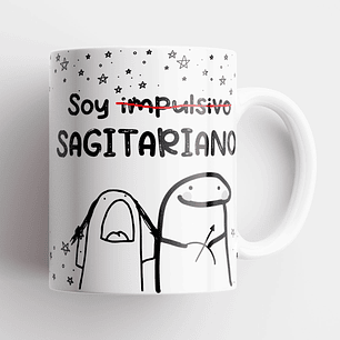 Taza Meme Flork Sagitario | Zodiaco