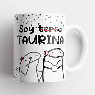 Taza Meme Flork Tauro | Zodiaco