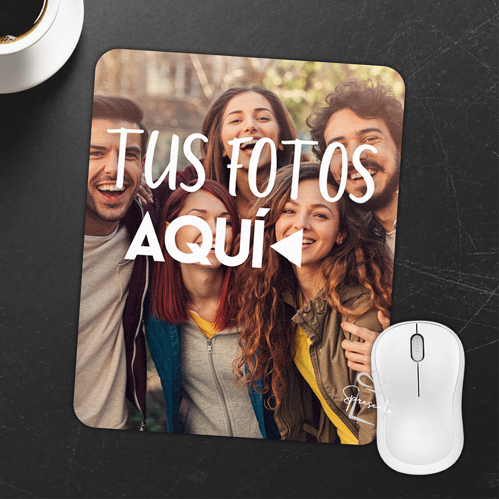 Mouse Pad Personalizado | Fotos Collage Logos