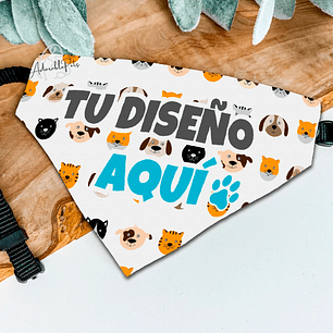 Bandana Personalizada Mascotas | Perros & Gatos