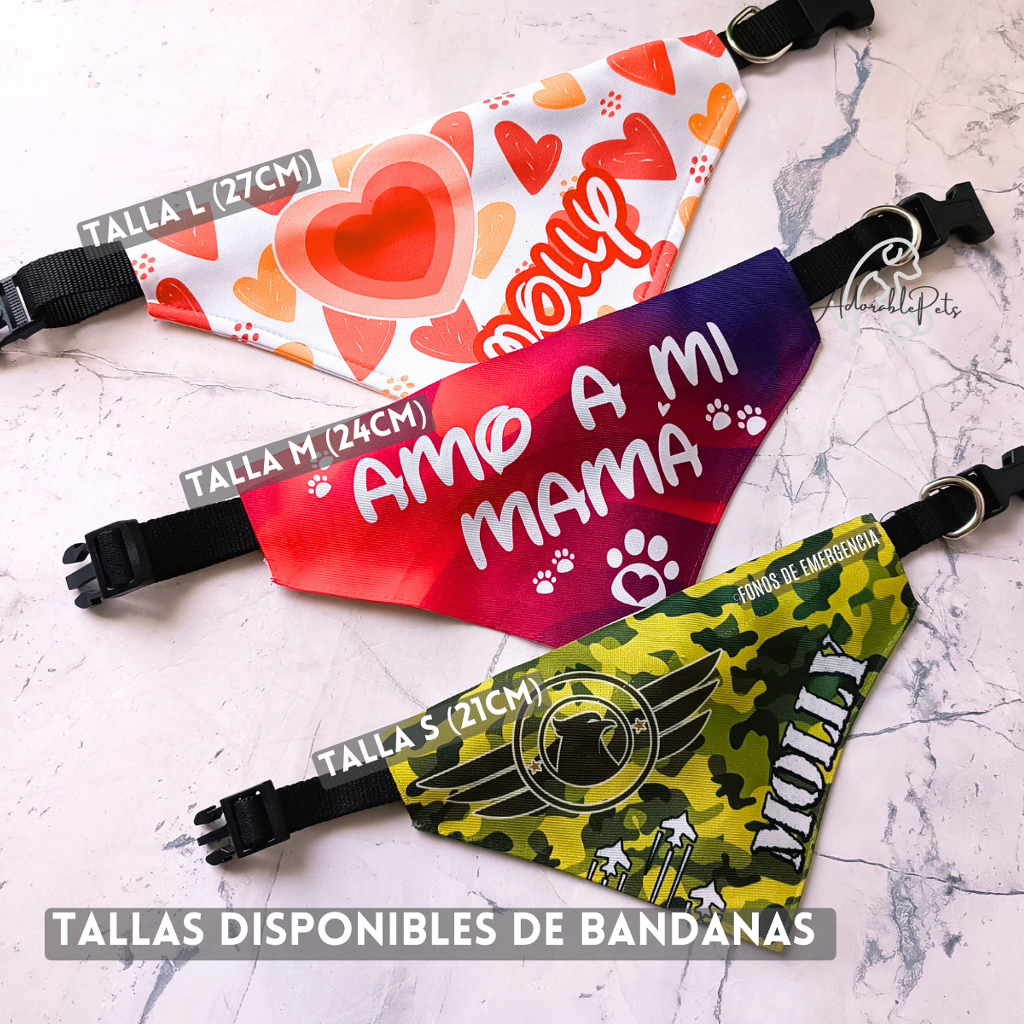 Bandana con Frases Mágicas Personalizada | Mascotas 13