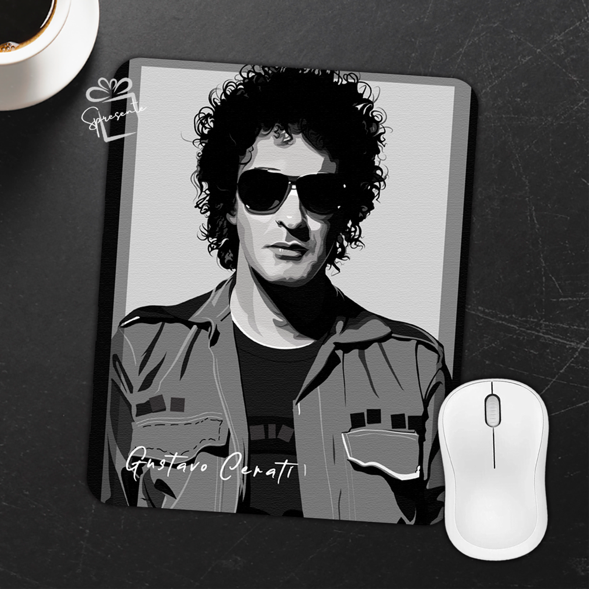 Mouse Pad Gustavo Cerati D3 1