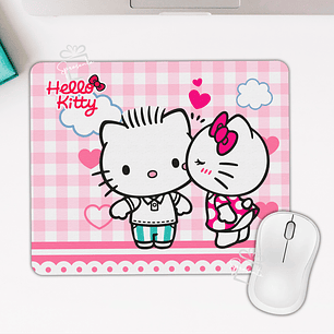 Mouse Pad Hello Kitty - A Kiss!