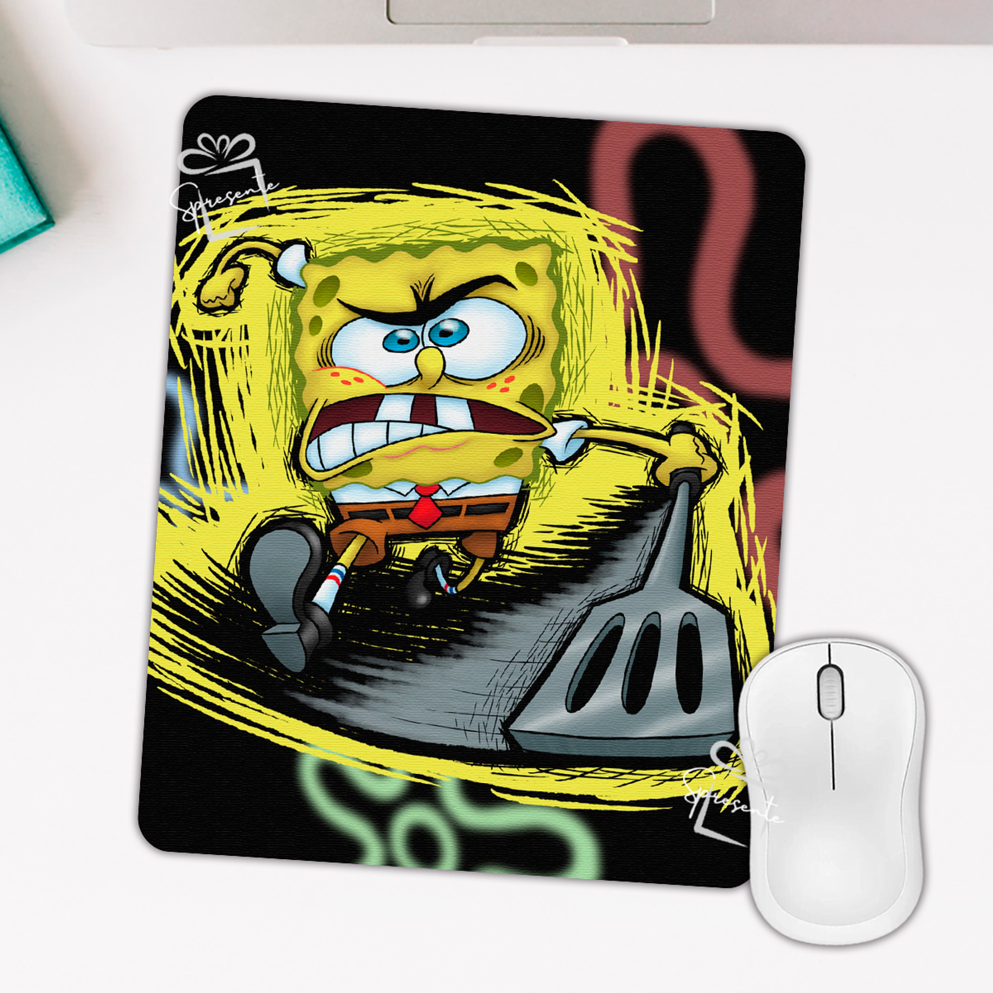 Mouse Pad Bob Esponja - Aggressor 1