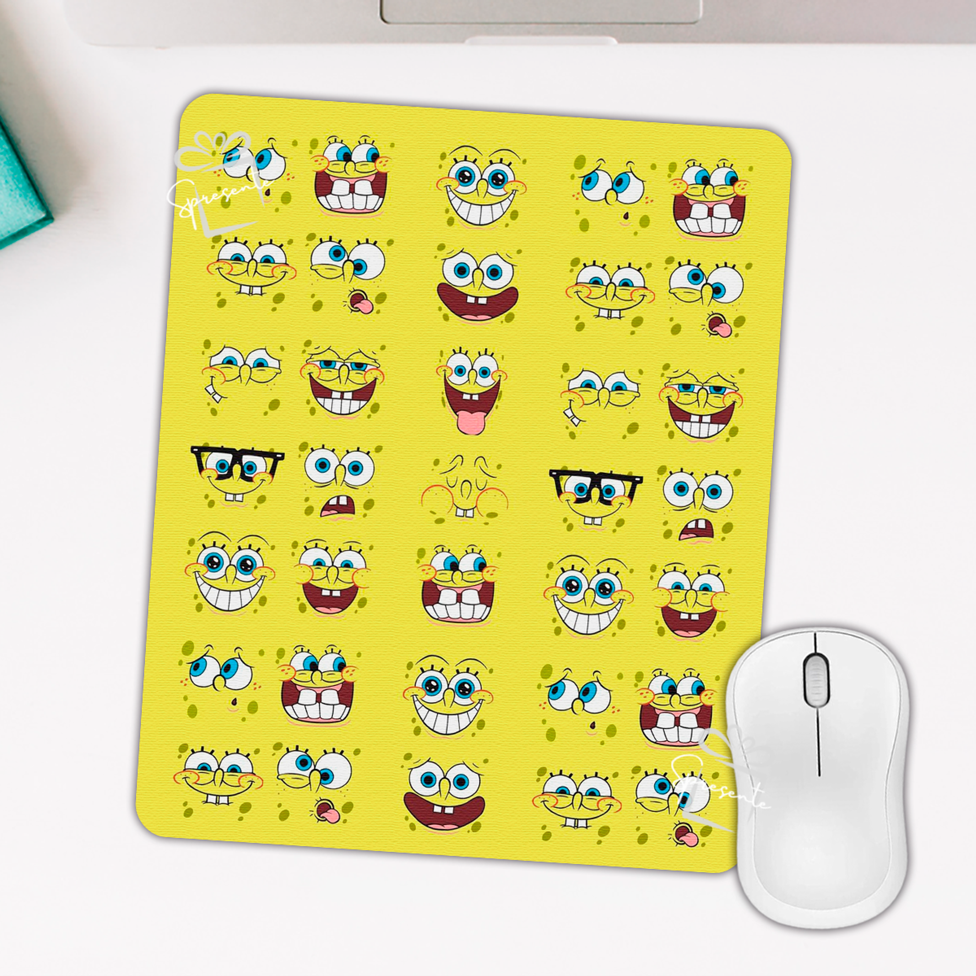 Mouse Pad Bob Esponja - Emociones 1