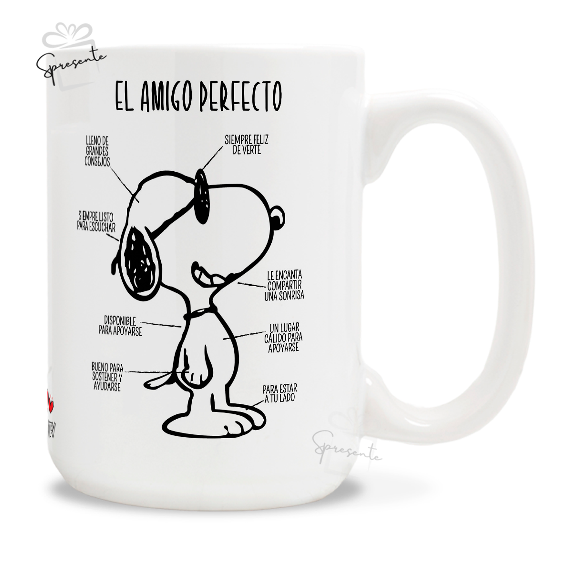 Taza Snoopy - El Amigo Perfecto 3