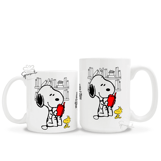 Taza Snoopy - Books Are Better