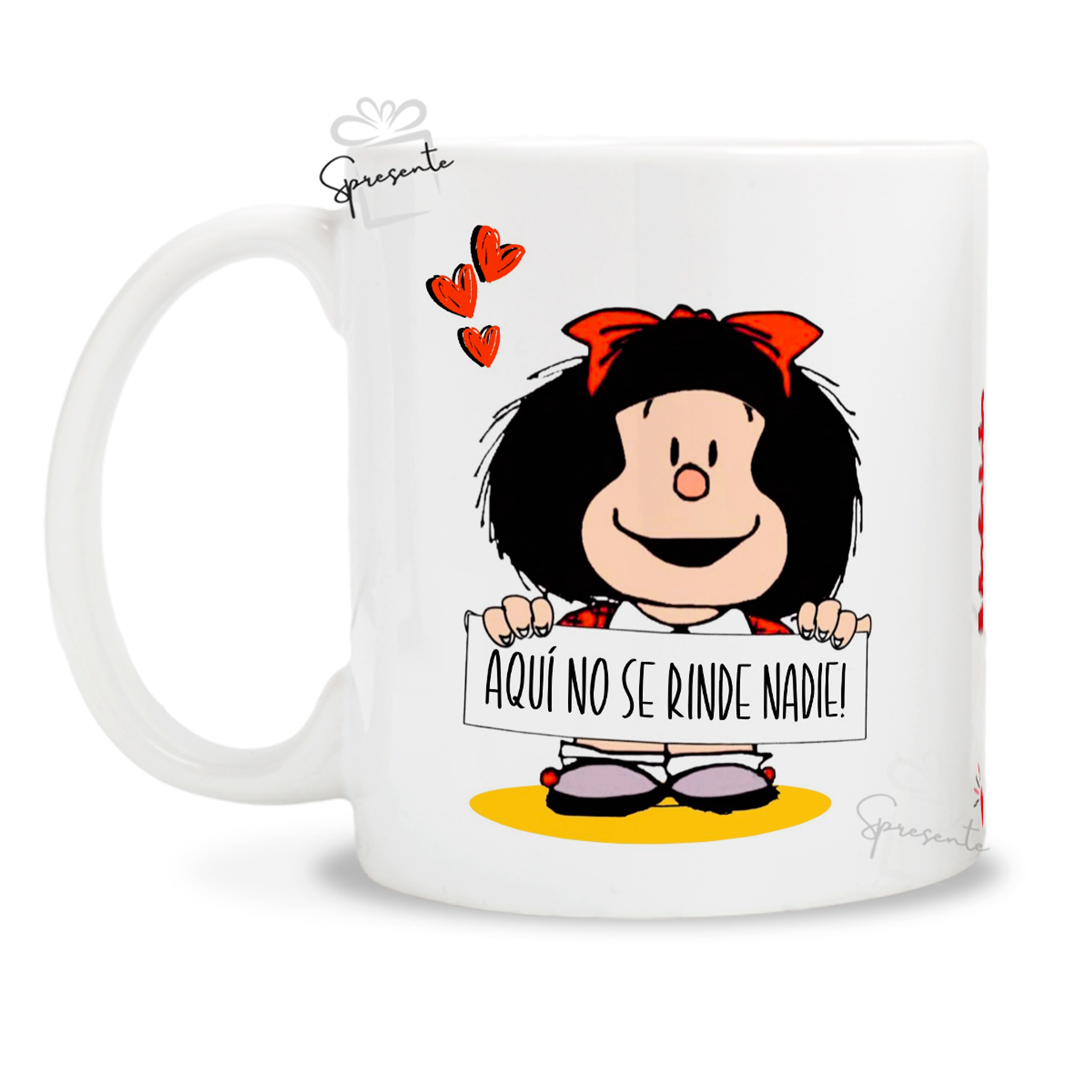 Taza Mafalda - Aquí No Se Rinde Nadie! 1