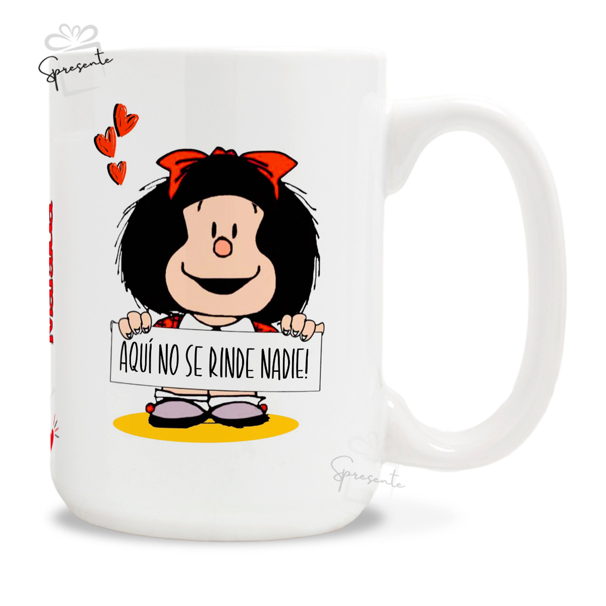 Taza Mafalda - Aquí No Se Rinde Nadie! 3