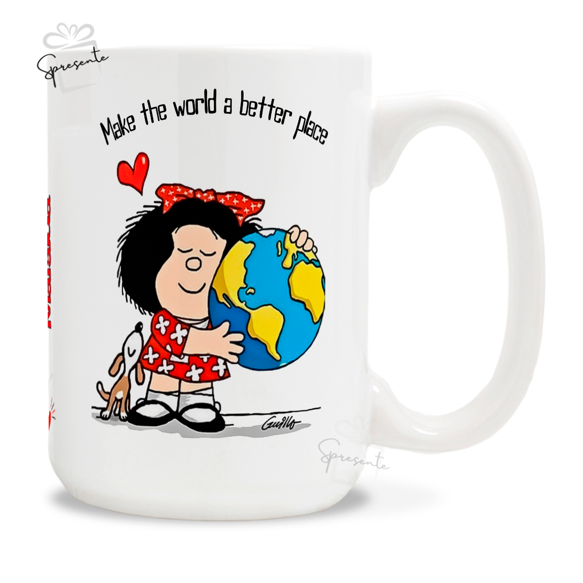 Taza Mafalda - Make The World a Better Place 3