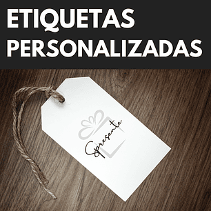 200 Etiquetas 9x5cm Personalizadas | Hang Tag