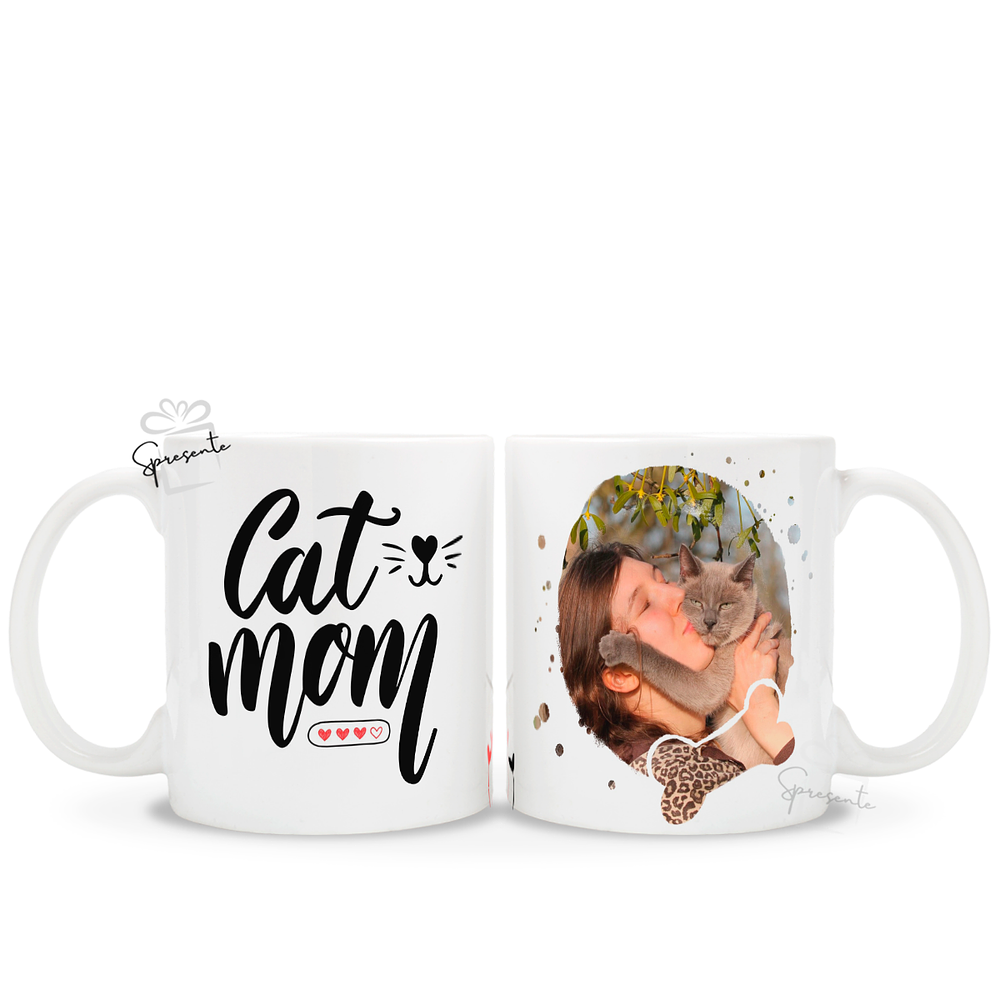 Taza Recuerdo Mascotas - Cat Mom | Petlovers