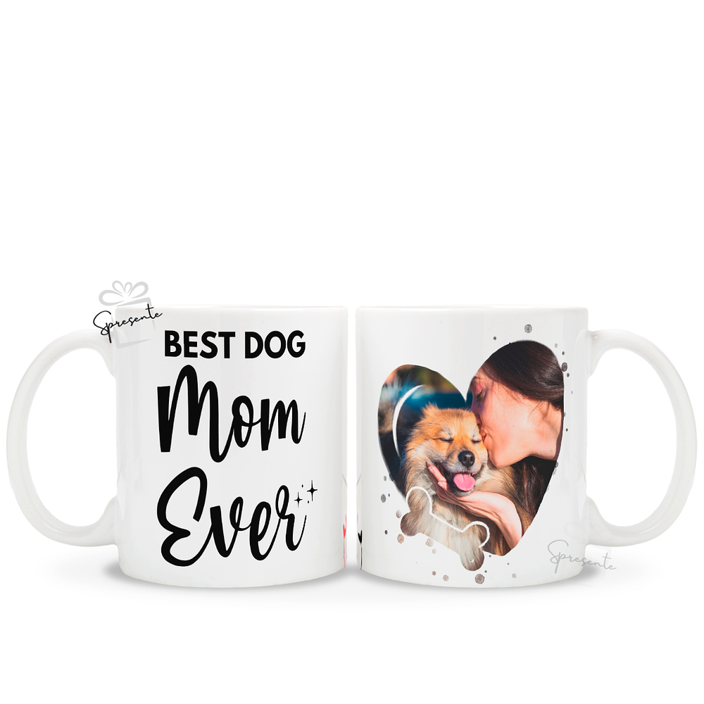 Taza Recuerdo Mascotas - Best Dog Mom | Petlovers