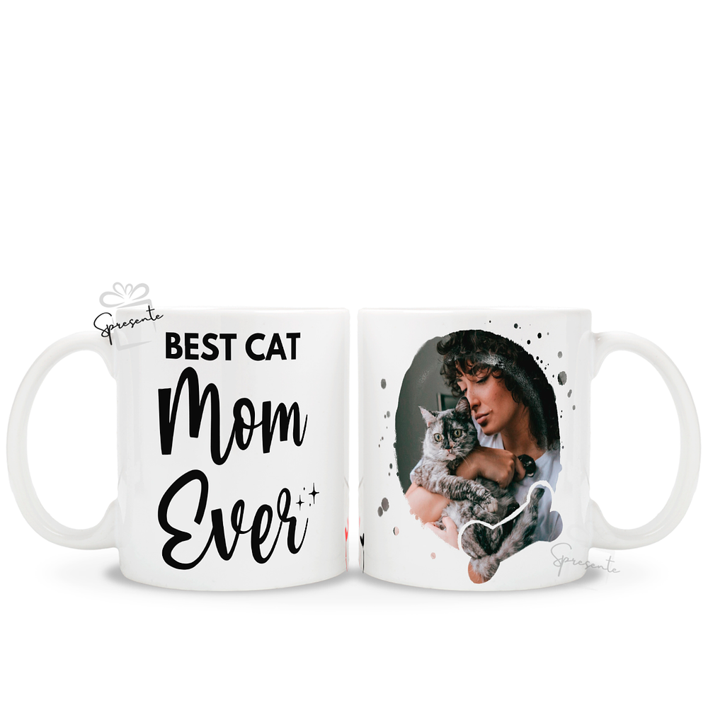 Taza Recuerdo Mascotas - Best Cat Mom | Petlovers