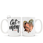 Taza Recuerdo Mascotas - Cat Mom | Petlovers