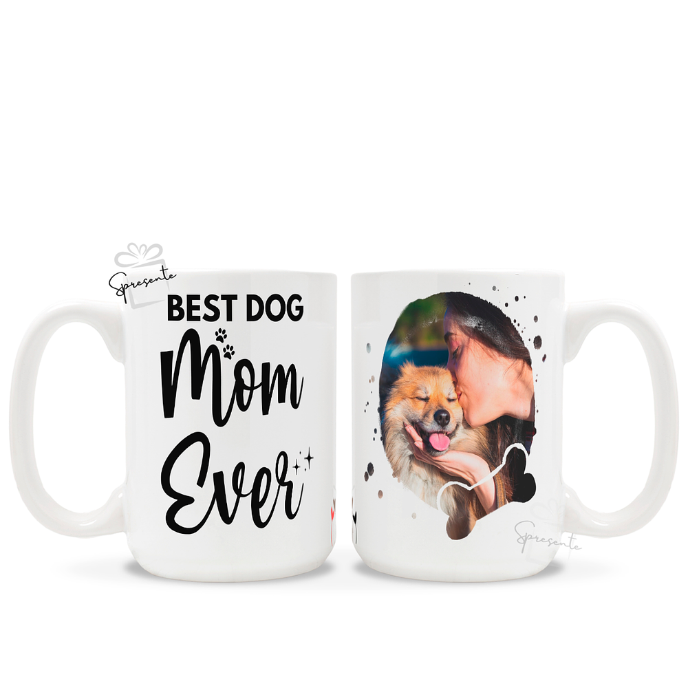 Taza Recuerdo Mascotas - Best Dog Mom | Petlovers