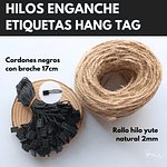 Pack Hilos Etiquetas | Cordones Hang Tag