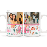 Taza Amor Para Mamá - Flores | Personalizada