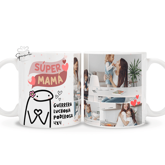 Taza Súper Mamá - Luchona 4x4 | Personalizada