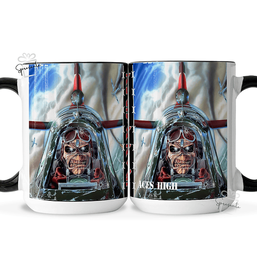 Taza Iron Maiden - Aces High