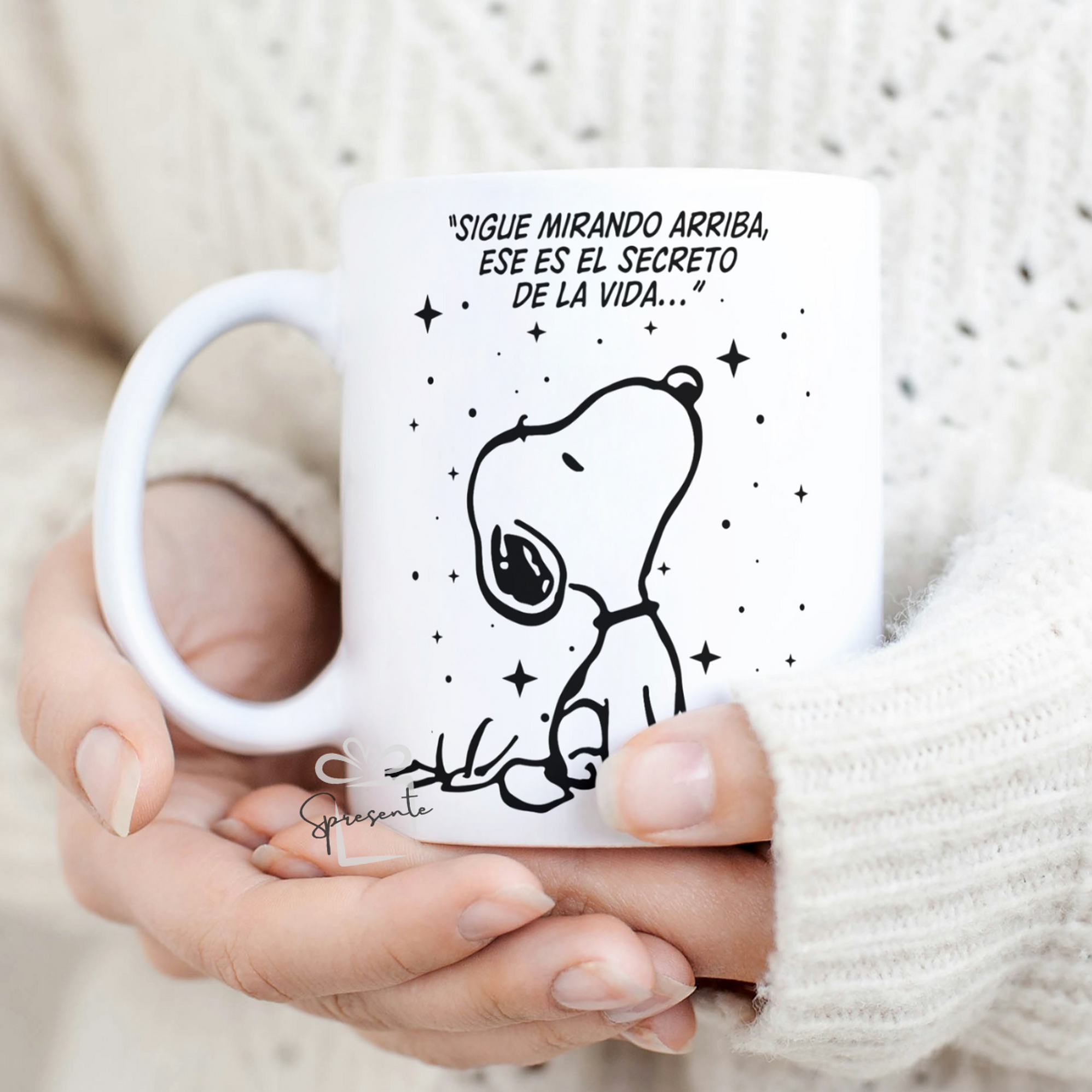 Taza Snoopy - Sigue mirando arriba 2