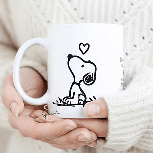 Taza Snoopy - Con el Corazón