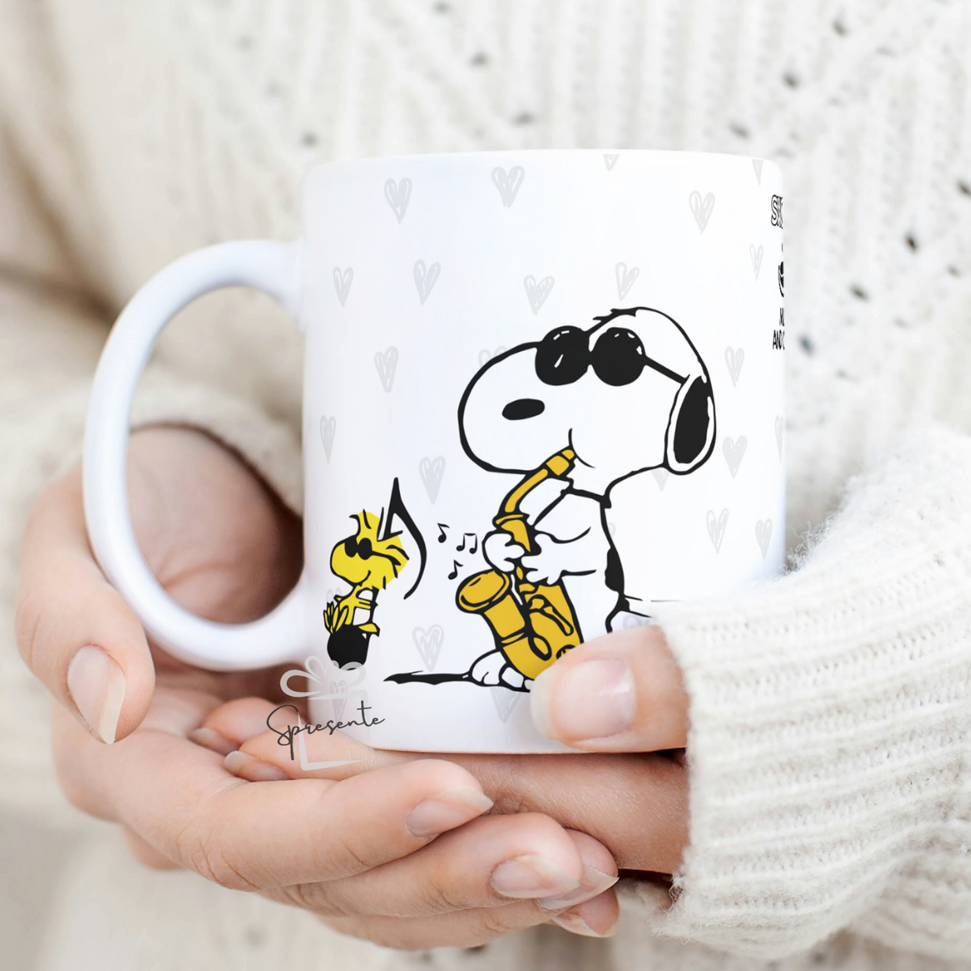 Taza Snoopy - Music and Coffee 2