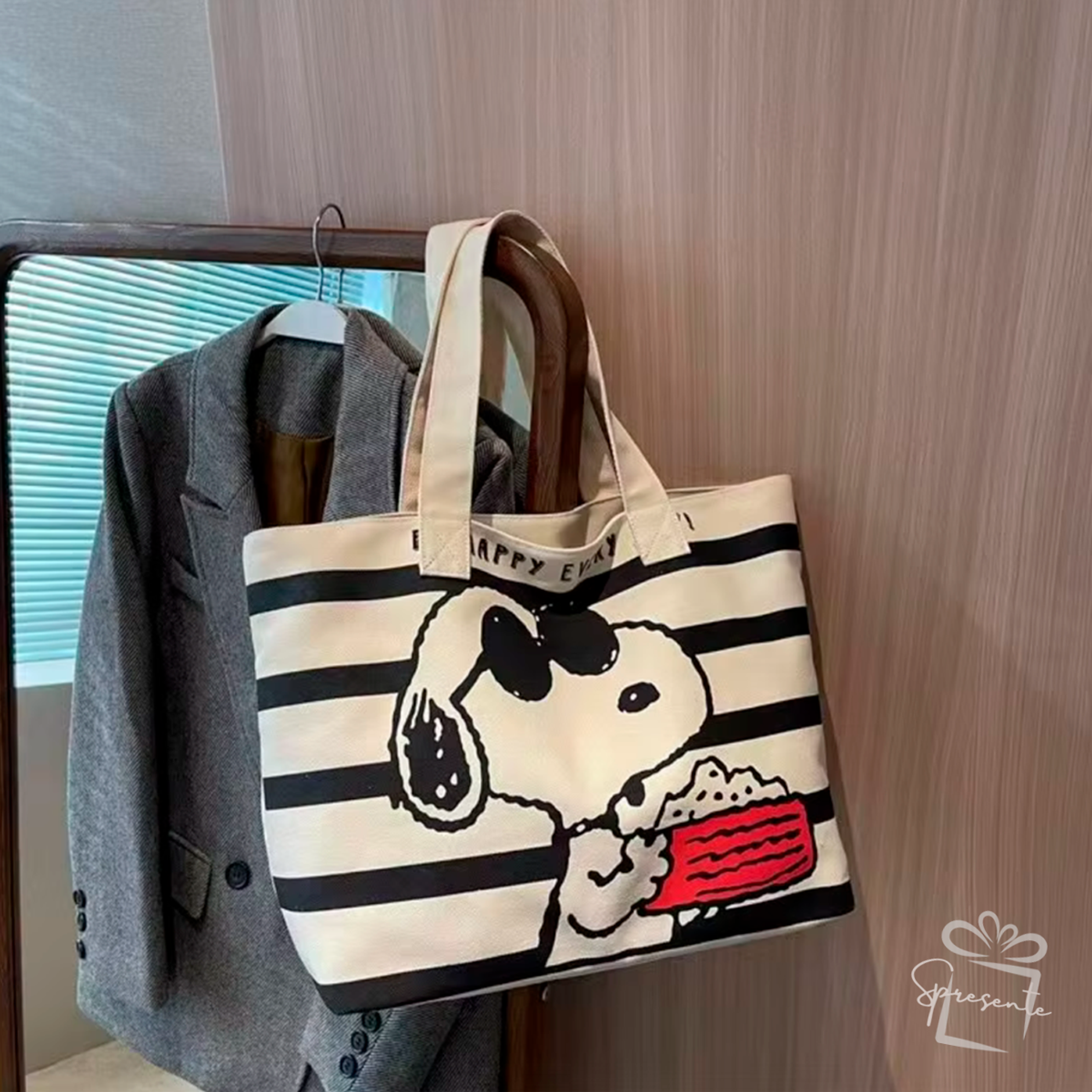 Bolso Snoopy - Happy | Tote Bag 3