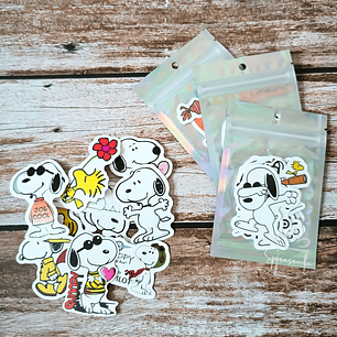 Set 10 Stickers Snoopy