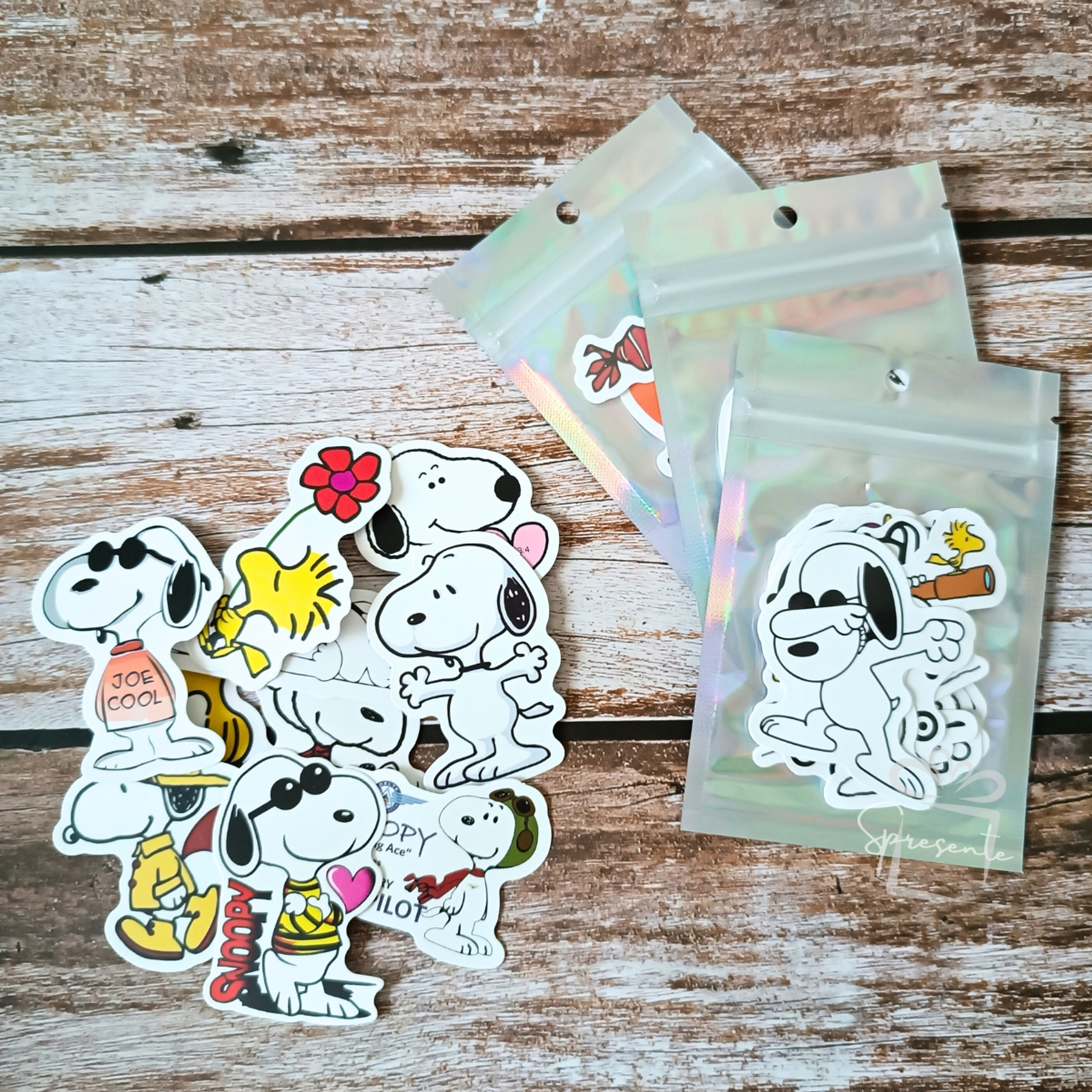 Set 10 Stickers Snoopy 1