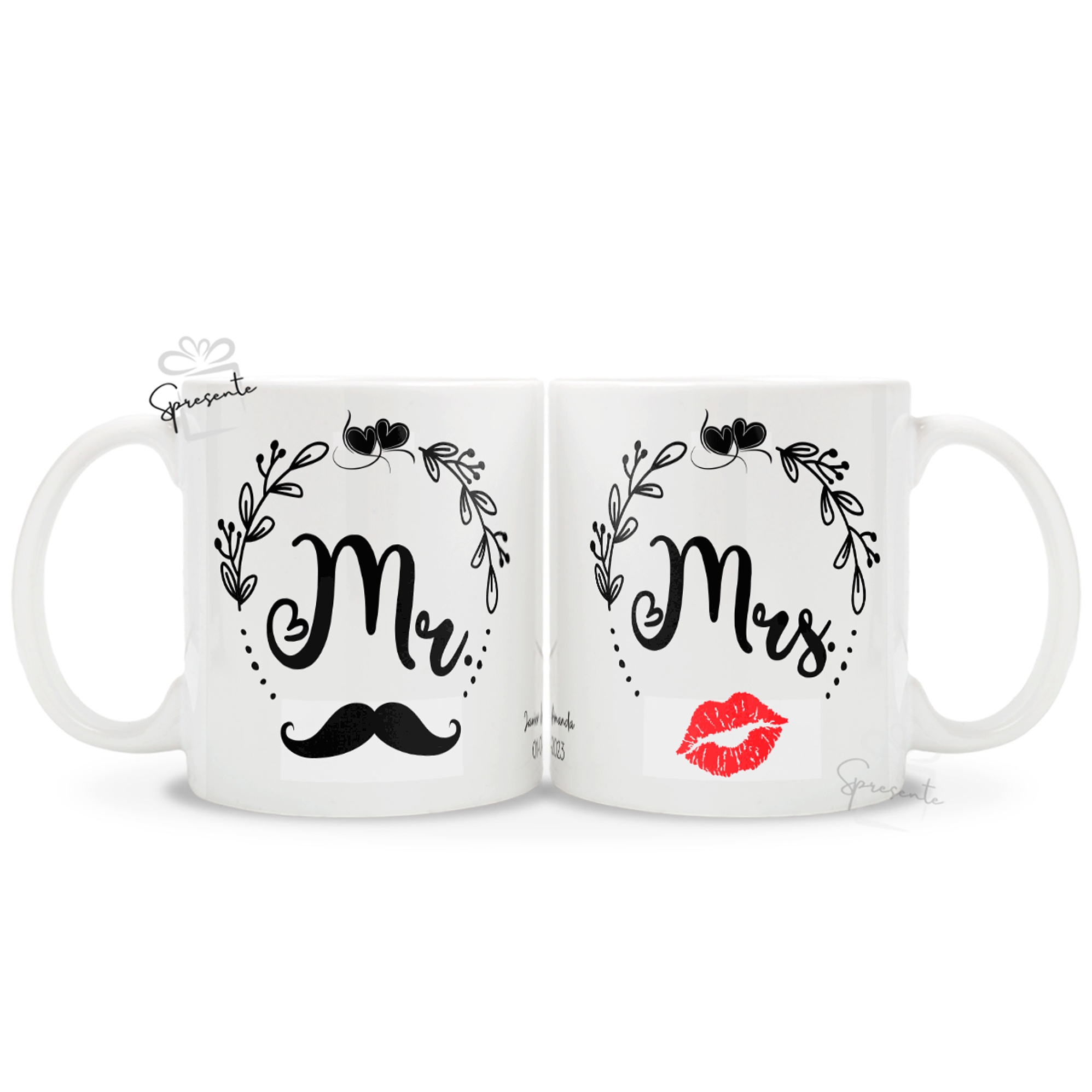 Pack Taza Mr & Mrs | Personalizada Parejas 1