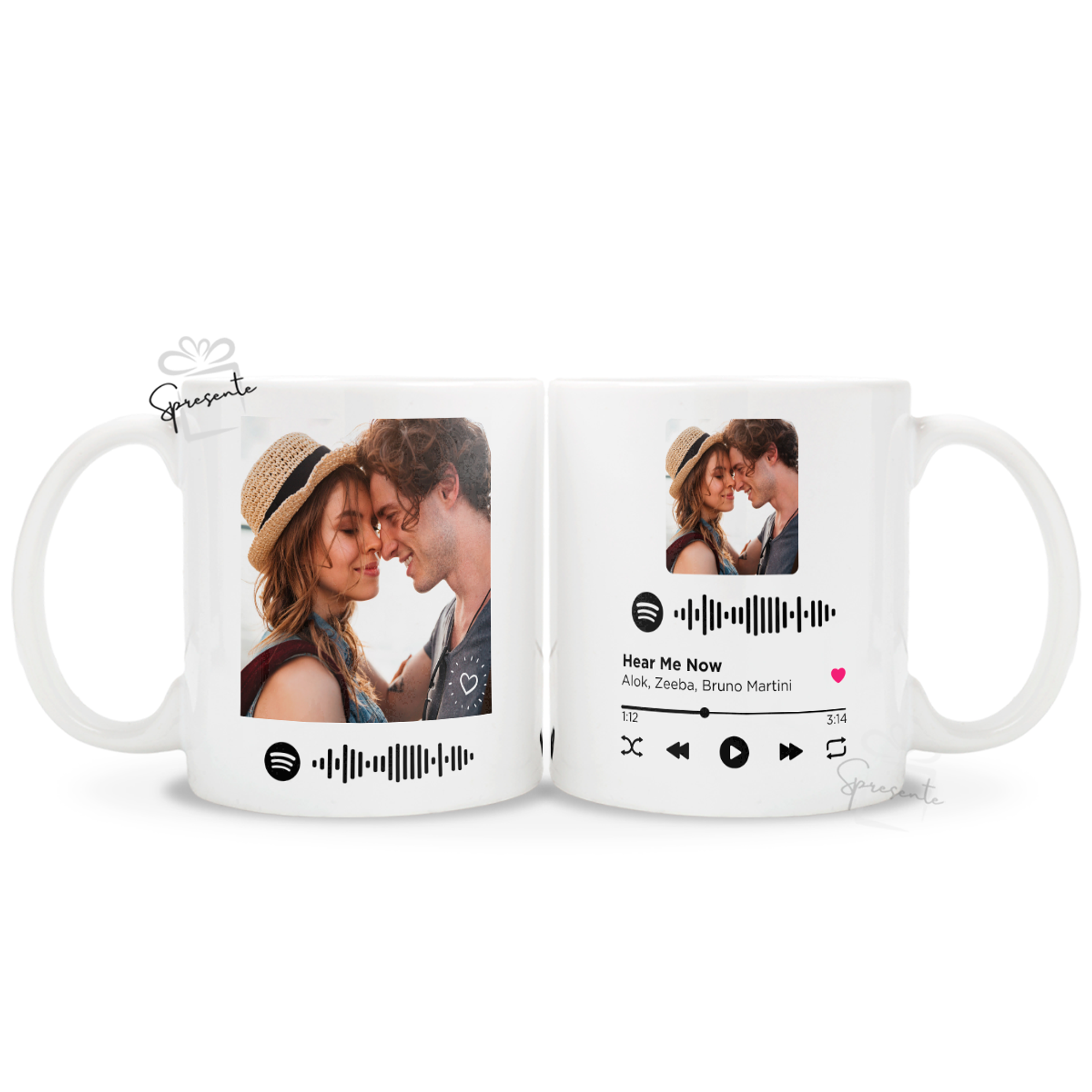 Taza Spotify Personalizada | Parejas 1