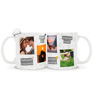 Taza Frases Amor con Fotos - Black | Parejas