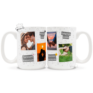 Taza Frases Amor con Fotos - Black | Parejas