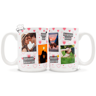 Taza Frases Amor con Fotos - Rose | Parejas