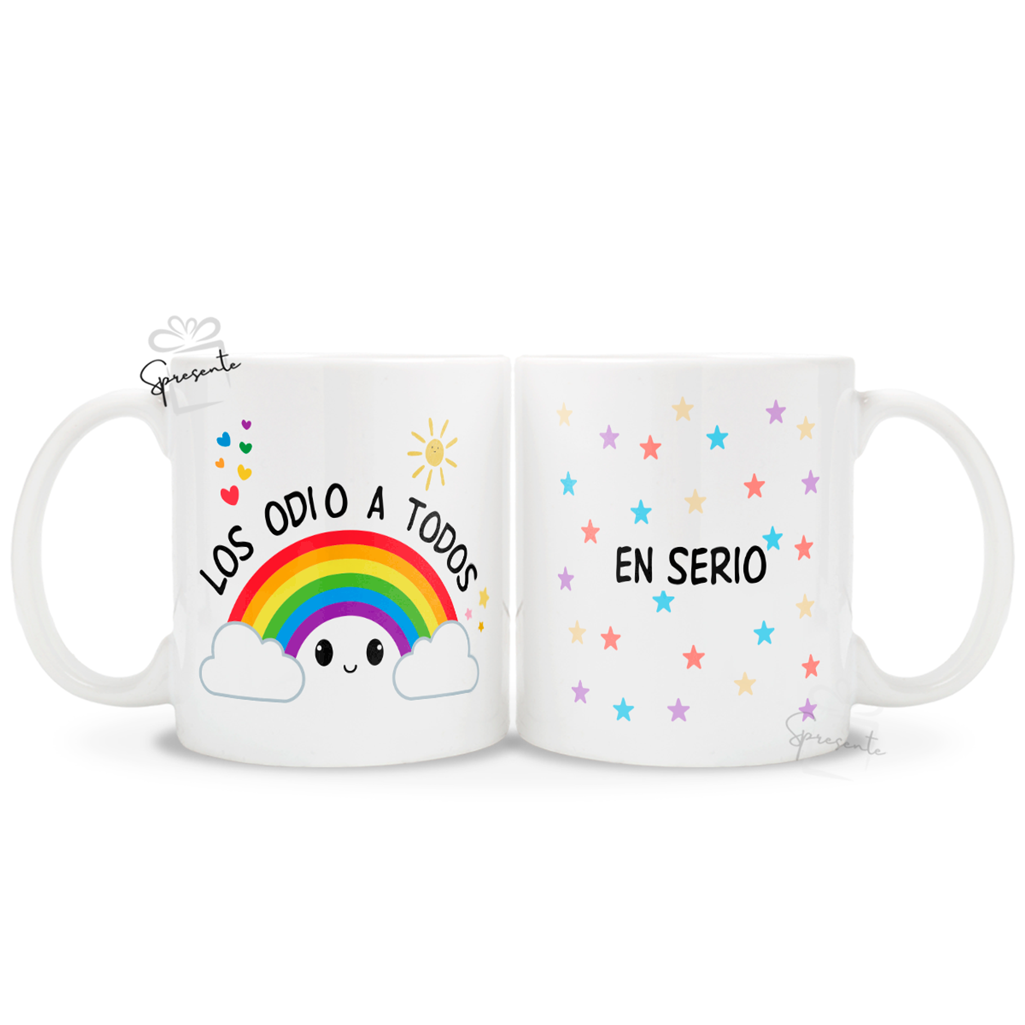 Taza Los Odio a Todos En Serio - Meme 1