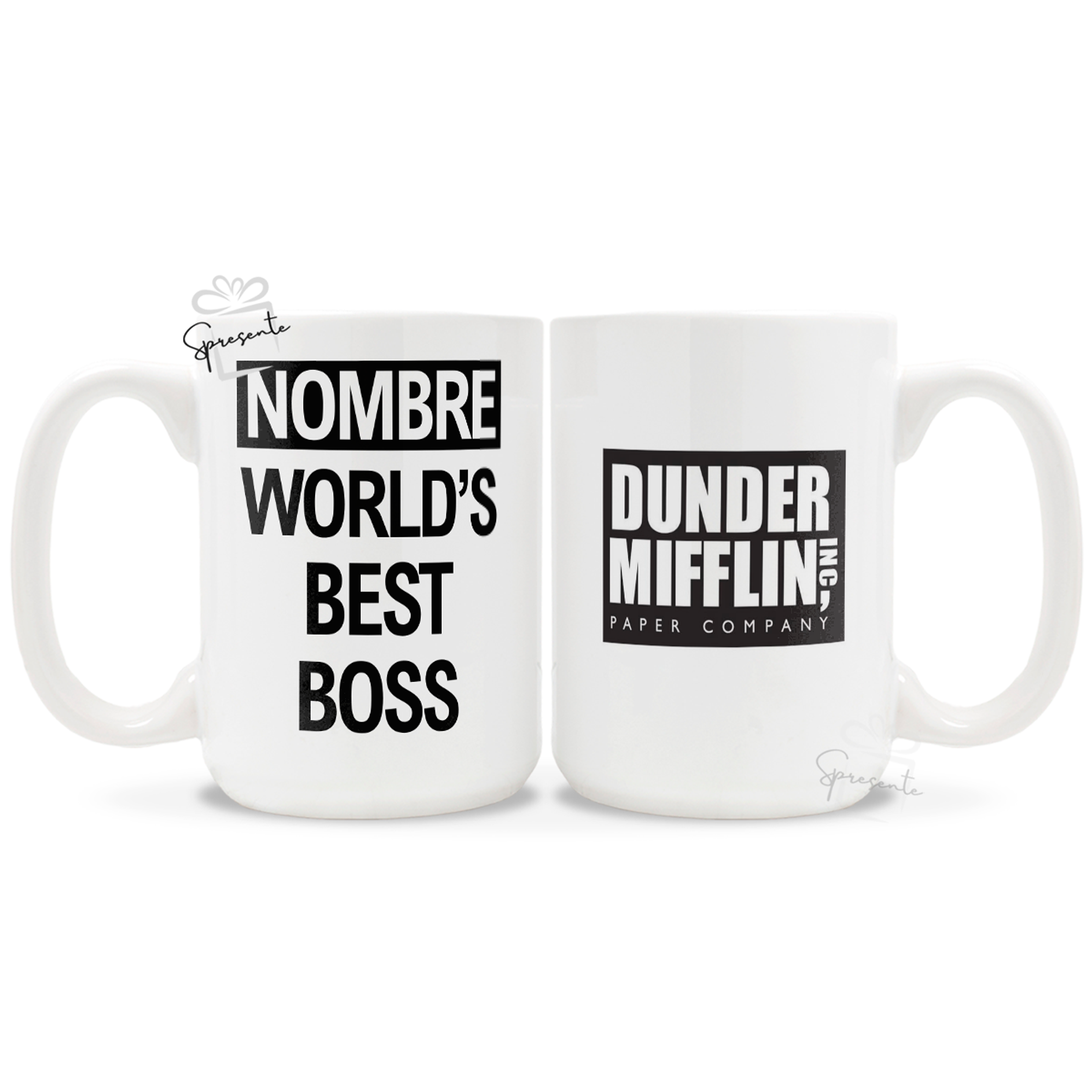 Taza World's Best Boss Personalizada | The Office 2